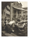 Henry IV, Masked Ladies in the "Pit" Watching a Performance of Shakespeare's Henry IV Giclee Print