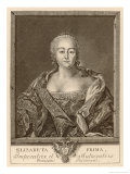 Elizabeth Petrovna Empress of Russia Lámina giclée por E. Tchemesov Elizabeth Petrovna Empress of Russia Lámina giclée por E. Tchemesov