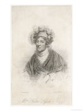 Hester Thrale Friend of Dr. Samuel Johnson and Wife of the Brewer Henry Thrale reproduction procédé giclée