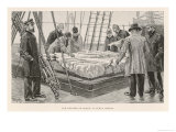 Trading for Furs at Puntas Arenas Argentina Giclee Print by Thulstrup 