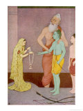 Rama Weds Sita Giclee Print by K. Venkatappa