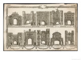 Ten of the City Gates Before Demolition: Bishopshate Giclee Print by J.g. Wooding