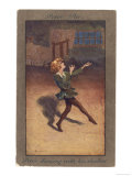 Peter Pan Dances with His Own Shadow Giclee Print
