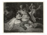 The Merry Wives of Windsor, Act V Scene V: Falstaff Disguised as the Legendary Herne the Hunter Giclee Print by J. Thompson