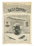Front Page of the Daily Graphic Bringing Readers News of the Most Brilliant Air Feat of the War Giclee Print