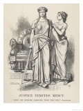 Henry VI, Justice Tempers Mercy "Mercy But Murders Pardoning Those That Kill.", Shakespeare Giclee Print