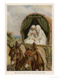 The Abbess and the Novice Giclee Print by Rowland Wheelwright