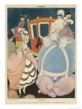 Cinderella is Given the Most Precious of All Gifts in War- Time France, a Pair of New Shoes Giclee Print by Gerda Wegener