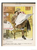 She to Him, You were Never Interested in the News Before We were Married! Giclee Print by Jehan Testevuide
