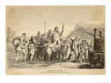 Party of Tourists Land on the Isle of Capri Giclee Print by Paul Thumann