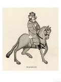 The Franklin on Horseback Giclee Print