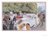 Contest of Elegance Giclee Print by Walter Thor
