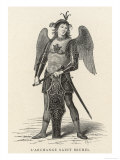 The Archangel Michael Reproduction procédé giclée