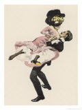 He Sweeps His Partner off Her Feet Giclée-Druck von Ferdinand Von Reznicek