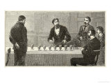 Sometimes Known as a Glass Harmonica Giclee Print by Tissandier 