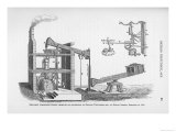 Newcomen Atmospheric Engine Modified by Richard Trevithick Senior at Bullan Garden Dolcoath in 1775 Giclee Print