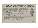 An Example of Clothing Coupon Book Giclee Print An Example of Clothing Coupon Book Giclee Print