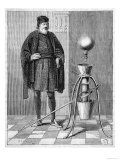 Otto Von Guericke's Pneumatic Pump Giclee Print