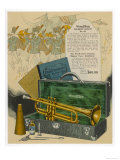 Wurlitzer Trumpet Outfit Giclee Print