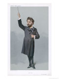 Henry Wood (Later Sir H W) Conducts Giclee Print by Spy (Leslie M. Ward) 