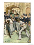 Each Fighting as if He Thought to Finish the Whole Thing out of Hand Giclee Print by Solomon Van Abbe