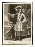 King William III William of Orange Reigned as King of England 1688-1702 Giclée-Druck von Gerard Vlack