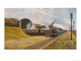 London and South Western Giclee Print by F. Stafford