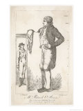 The Celebrated Irish Giant Patrick Cotter O'Brien Giclée-Druck von A. Van Hassan