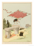Prehistoric Aviation Giclee Print by Joaquin Xaudaro