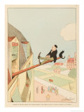 Getting Used to Flight2 Giclee Print by Joaquin Xaudaro