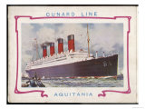 Passenger Liner on the Trans- Atlantic Run Giclee Print Passenger Liner on the Trans- Atlantic Run Giclee Print