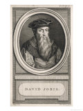 David Joris Flemish Artist and Anabaptist Giclee Print by R. Vinkeles