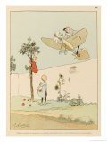 As Aircraft Soar Crime Figures Will Fall reproduction procédé giclée par Joaquin Xaudaro