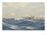 The Blue Seas of the Great Australian Bight Giclee Print by Percy F.s. Spence