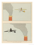 The Aviator Giclee Print by Joaquin Xaudaro