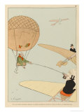 Beggars in Balloons reproduction procédé giclée par Joaquin Xaudaro