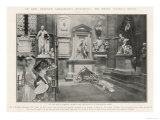 At Rest Beneath Shakespeare, Sir Henry Irving's Grave at Poets Corner Westminster Abbey Giclee Print
