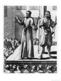 Jesuit Priest Henry Garnet is Executed for Complicity in the Gunpowder Plot Giclee Print by Sarah Tanner