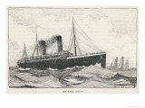 The R.M.S. Oceanic One of the Greatest White Star Liners Lámina giclée por Norman Wilkinson The R.M.S. Oceanic One of the Greatest White Star Liners Lámina giclée por Norman Wilkinson