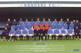 Rangers Team Photo 06/07 Poster