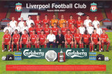 Liverpool Team Photo 06/07 Poster