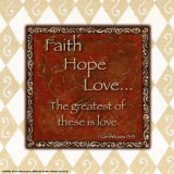 Words to Live By, Faith Kunst von Debbie DeWitt