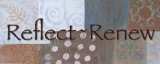 Words to Live By, Reflect Kunstdrucke von Angela D'amico