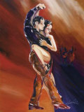 Tangerine Tango II Art par Alfred Gockel