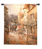 La Promenade Wall Tapestry by L. Gordon