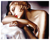The Sleeper Giclee Print by Tamara de Lempicka The Sleeper Giclee Print by Tamara de Lempicka