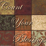 Words to Live By, Count Your Blessings Prints by Smith-Haynes 