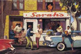 Sarah's Bar BQ Prints by Sarah Jenkins