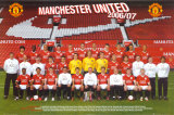 Manchester United Team 2006-2007 Kunstdrucke
