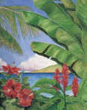 Tropical HorizonII Prints by Penny Gupton